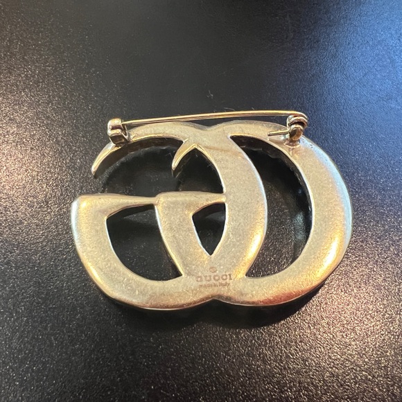 Vintage Gucci Pearl Brooch - Picture 2 of 2